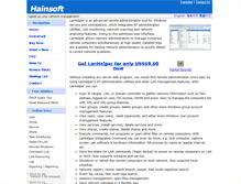 Tablet Screenshot of hainsoft.com